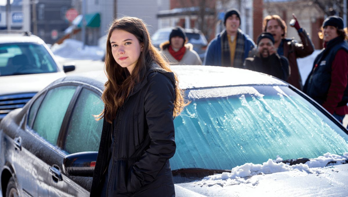 Everyone’s Losing It Over The Philly Girl Who's Totally Unbothered By Her Frozen Car