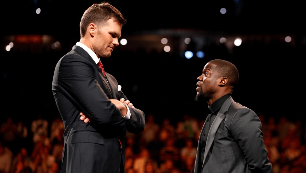 Tom Brady savagely brings Kevin Hart’s affair into revenge roast: ‘F–k it’