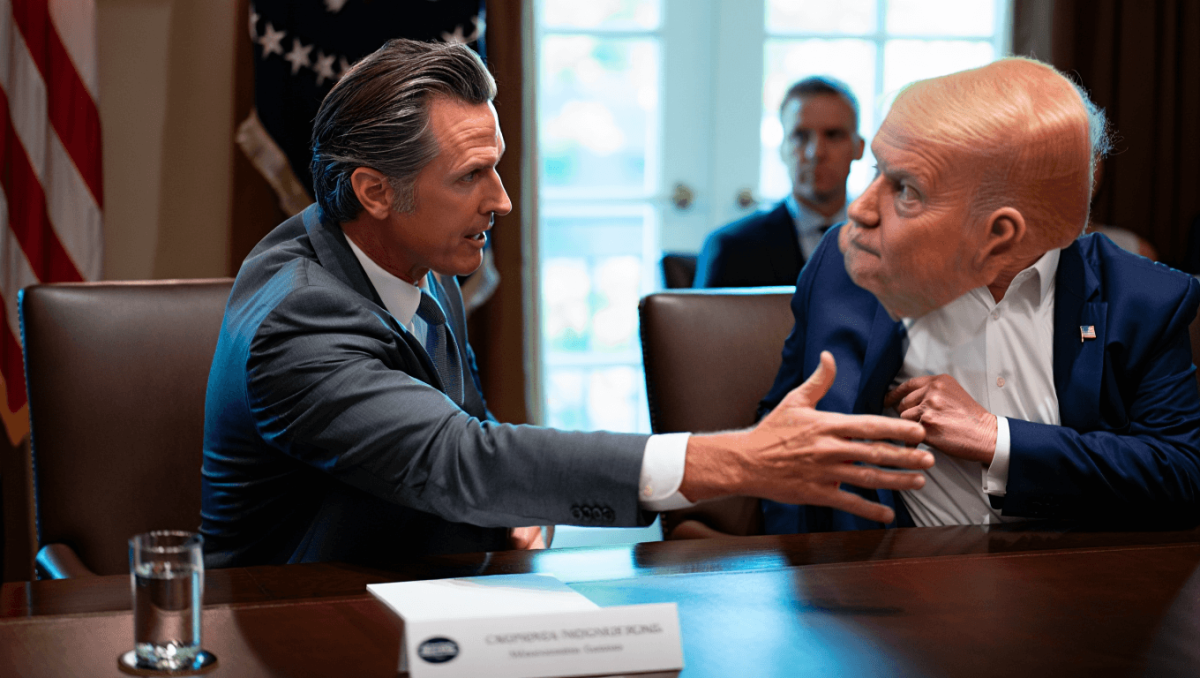 The Whole Internet — Including Gavin Newsom — Has Something To Say About Trump's IRS Settlement