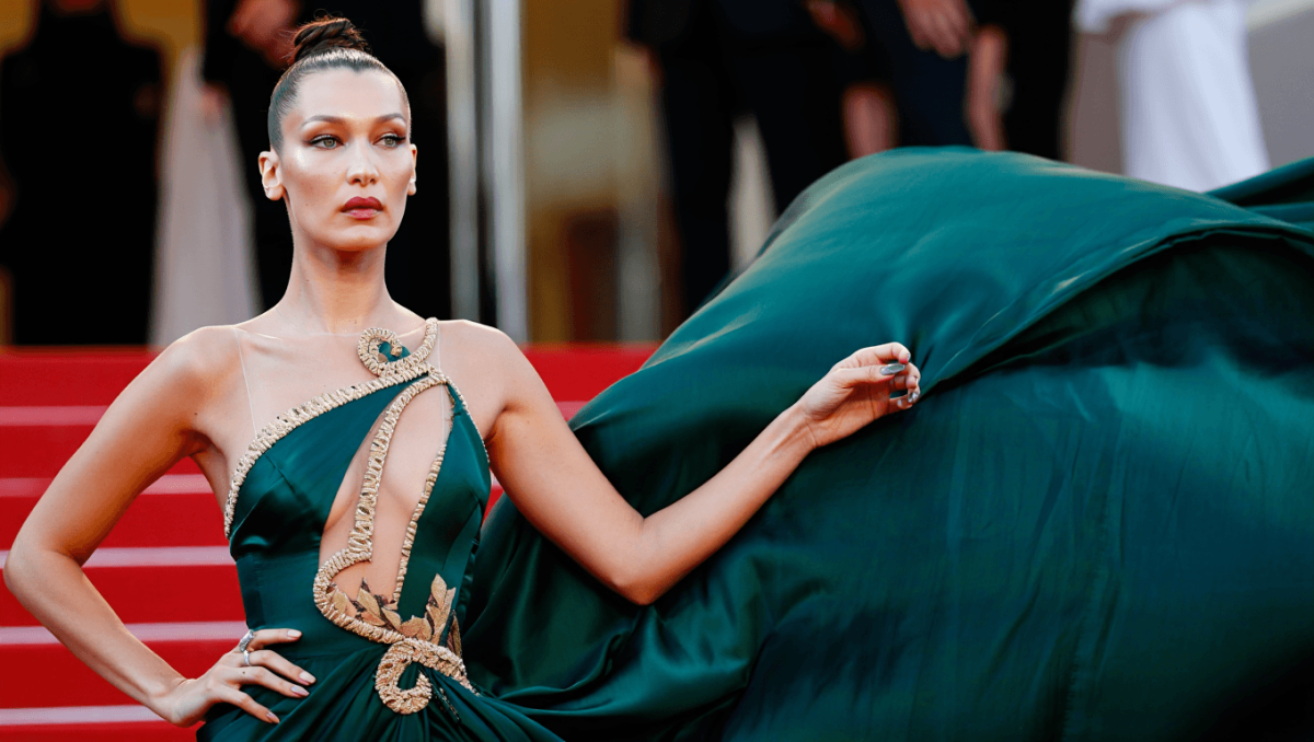 2 Years After Her Keffiyeh Dress Went Viral, Bella Hadid Is Back At Cannes With Another Nod To Palestine