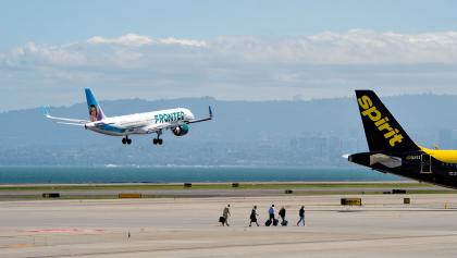 Frontier returns to Bay Area airport, picks up 2 routes vacated by Spirit Airlines