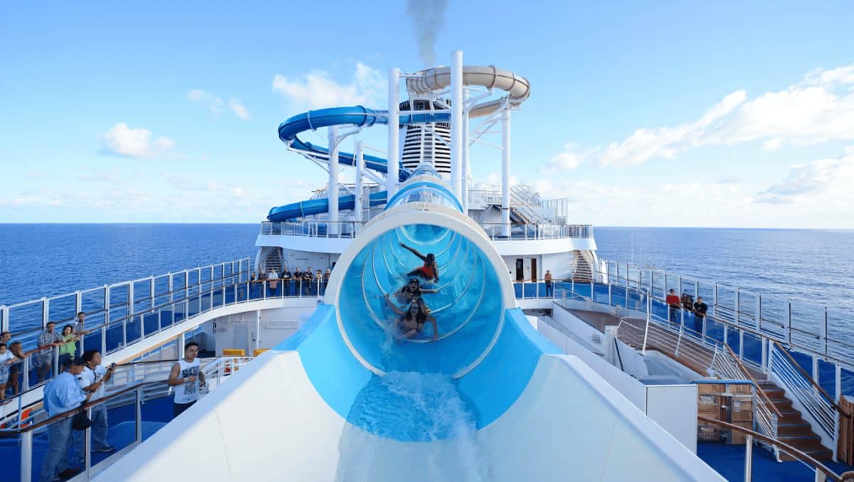 First look: The terrifying, record-breaking slide coming to a cruise ship