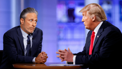 Jon Stewart Was Actually Stunned Into Silence By What Trump Just Said