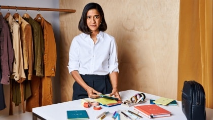 Anthropologie Chief Creative Officer Richa Srivastava on Japanese stationery, chore jackets and her ‘body bag’ duffel