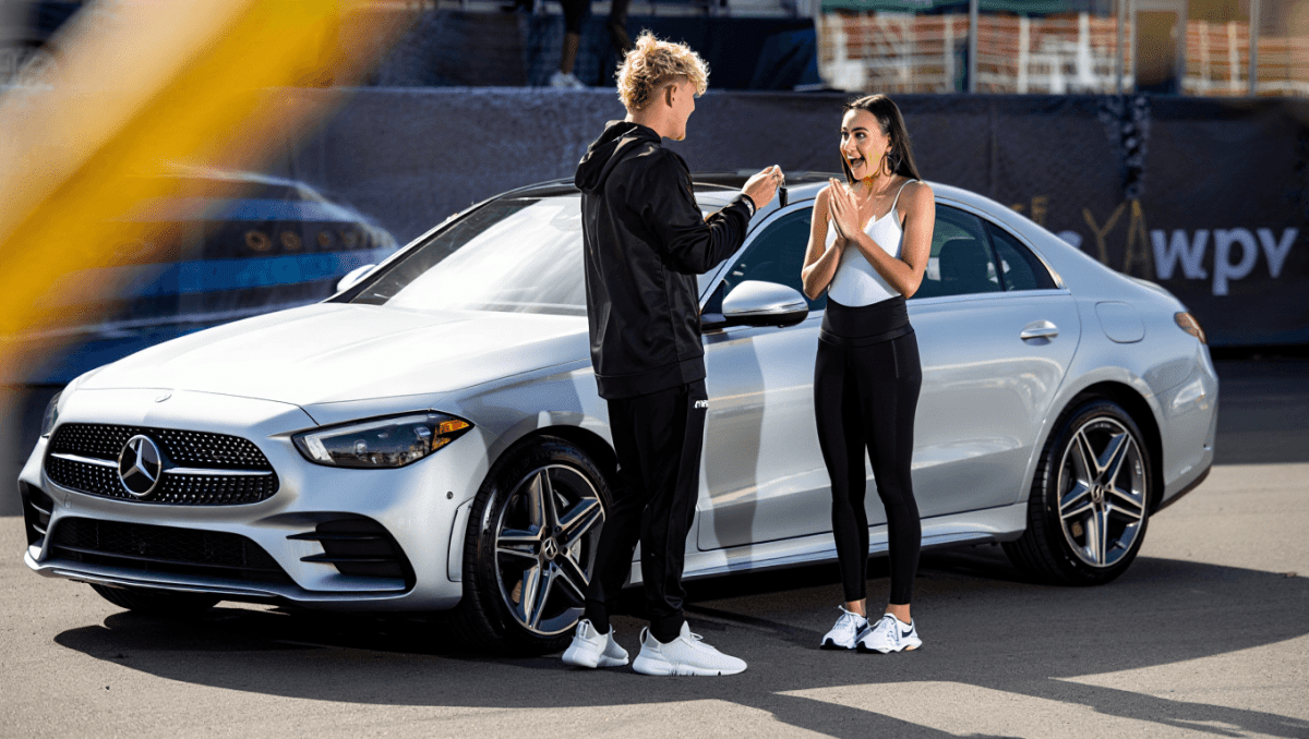 CelebrityJake Paul gifts Ellie Scotney a Mercedes Benz after historic achievementShounak Chakrabarti · Jun 29 · 7:55 AM ET