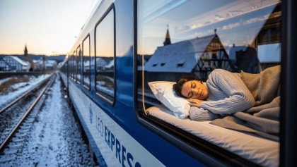 This Overnight Sleeper Train Travels To 3 Stunning European Countries
