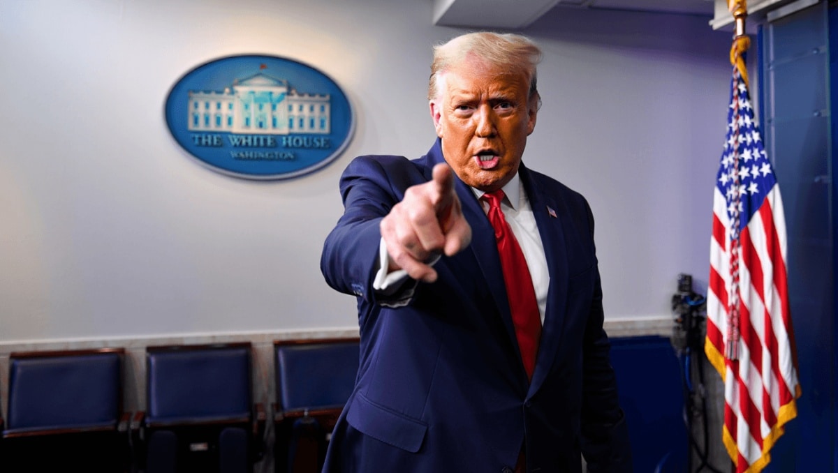 "He Hates America": Trump Just Called The White House These Two Words And People Are Raging Online
