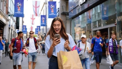 The World Cup provided a much-needed boost to the retail industry this summer  