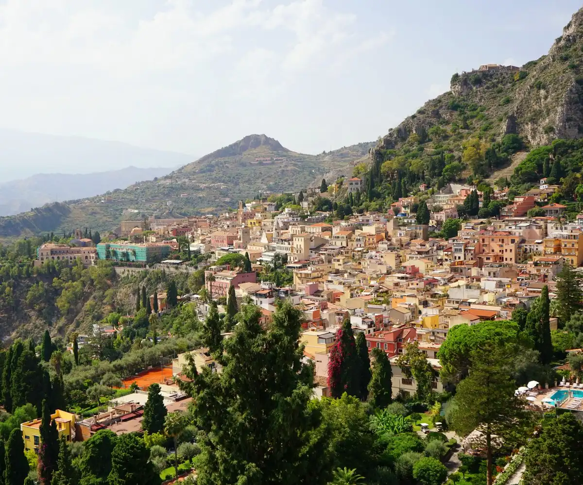 Scenic coastal Italian destination with Mediterranean views and luxury hotel setting