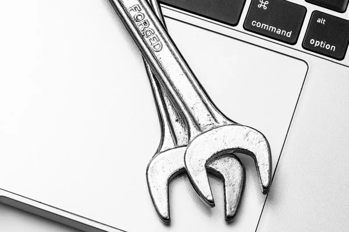 Hardware tools and weather symbols representing retail media advertising capabilities