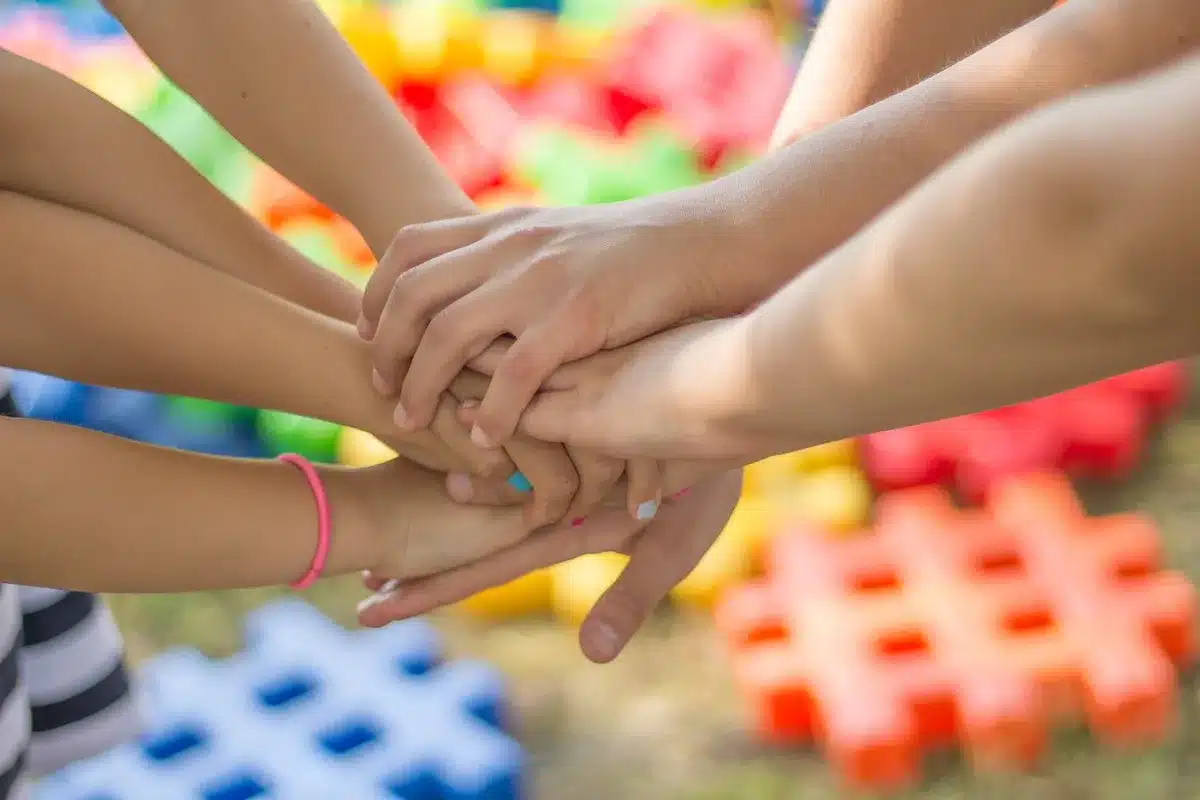 Family members offering comfort and support to each other during difficult times