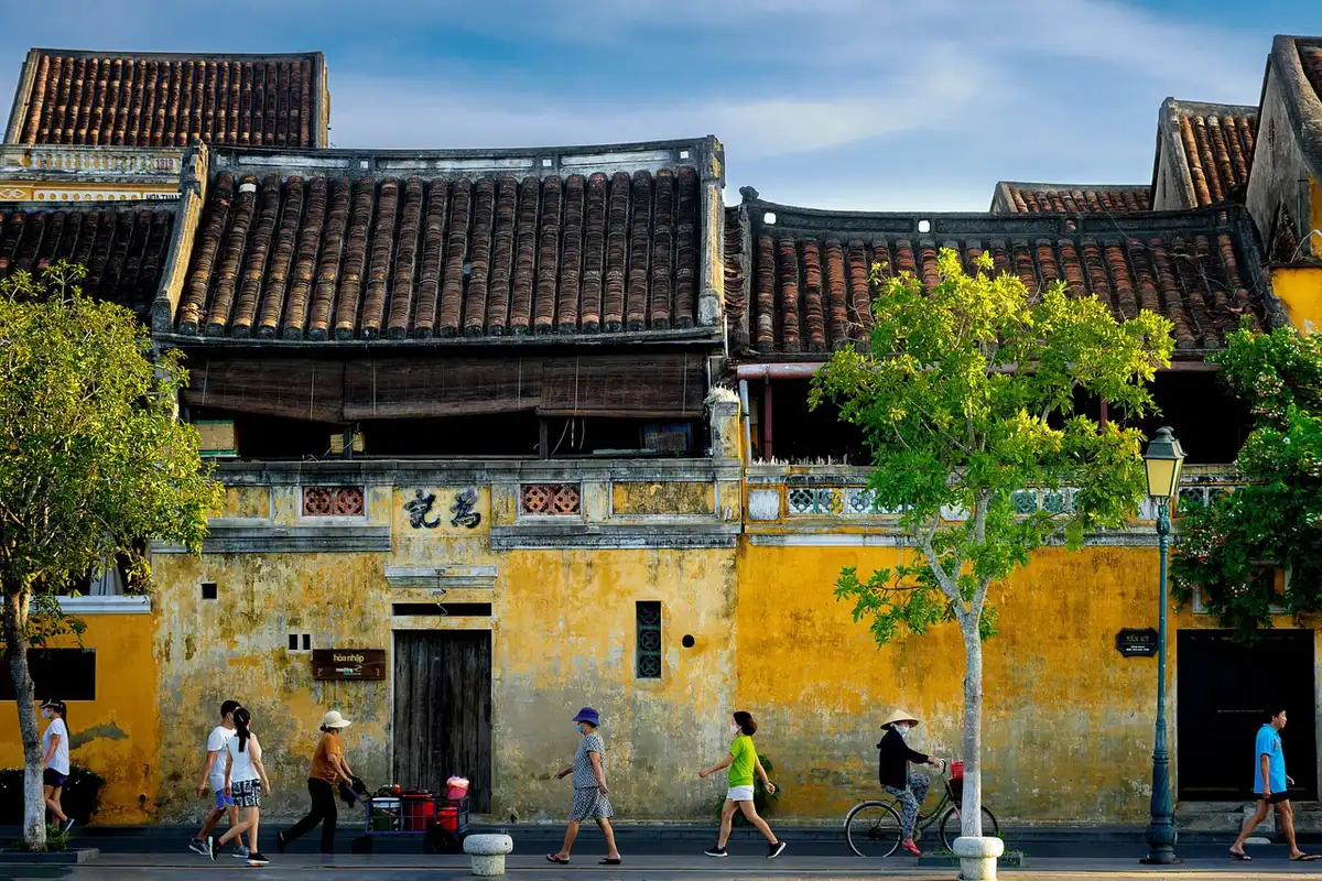 Stone houses and Byzantine ruins in the UNESCO town of Nessebar by the sea