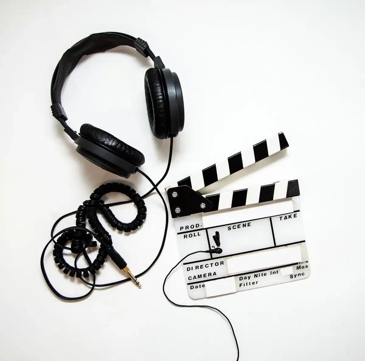 Diverse film crew members working together on a production set
